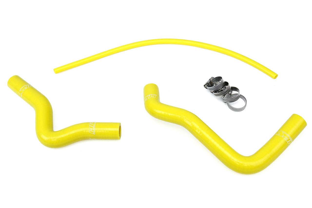 HPS Performance High Temp Reinforced Silicone Radiator Coolant Hose Kit Yellow 57-1362-YLW