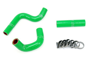 HPS Performance High Temp Reinforced Silicone Radiator Coolant Hose Kit Green 57-1364-GRN