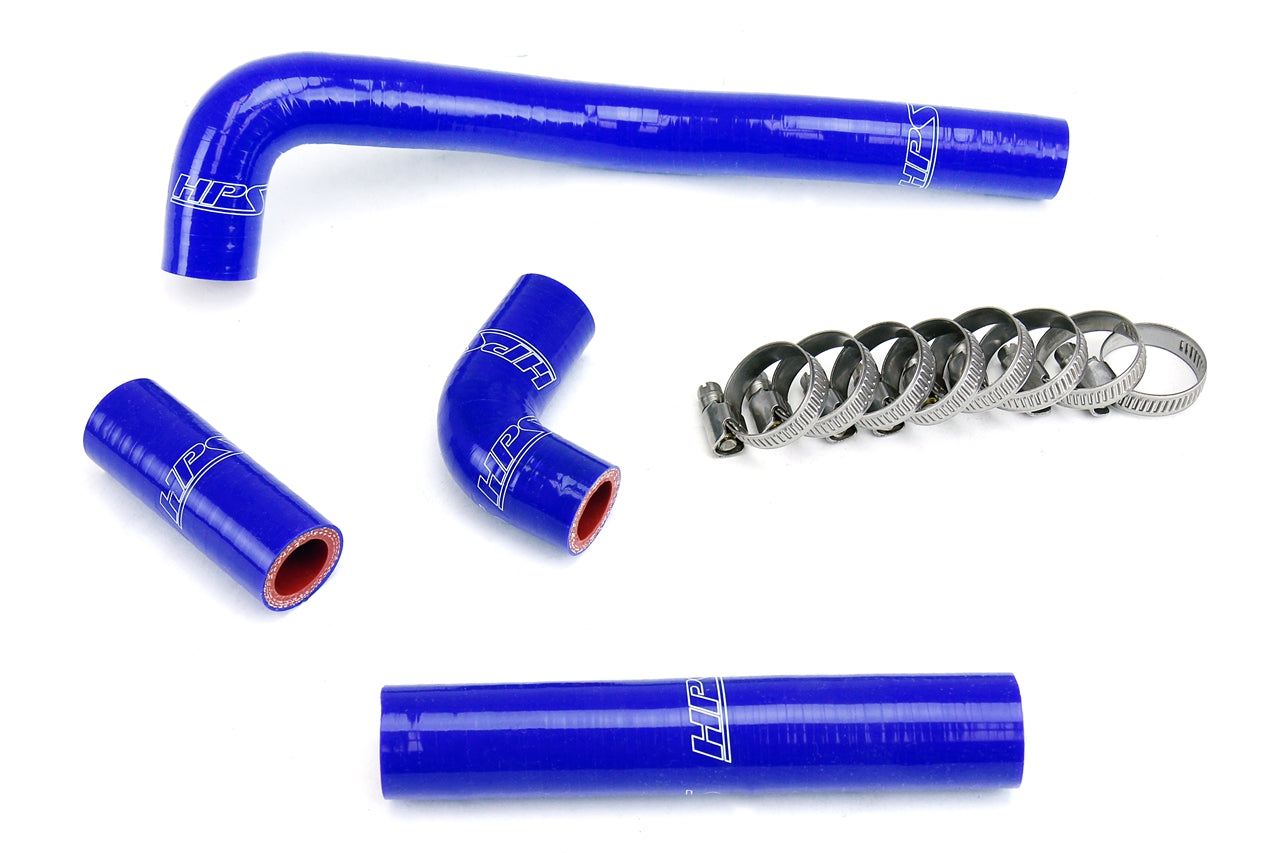 HPS Performance High Temp Reinforced Silicone Radiator Coolant Hose Kit Blue 57-1367-BLUE