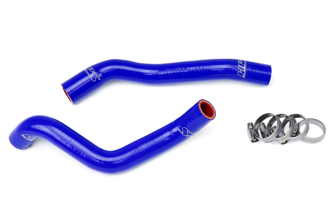 HPS Performance High Temp Reinforced Silicone Radiator Coolant Hose Kit Blue 57-1368-BLUE