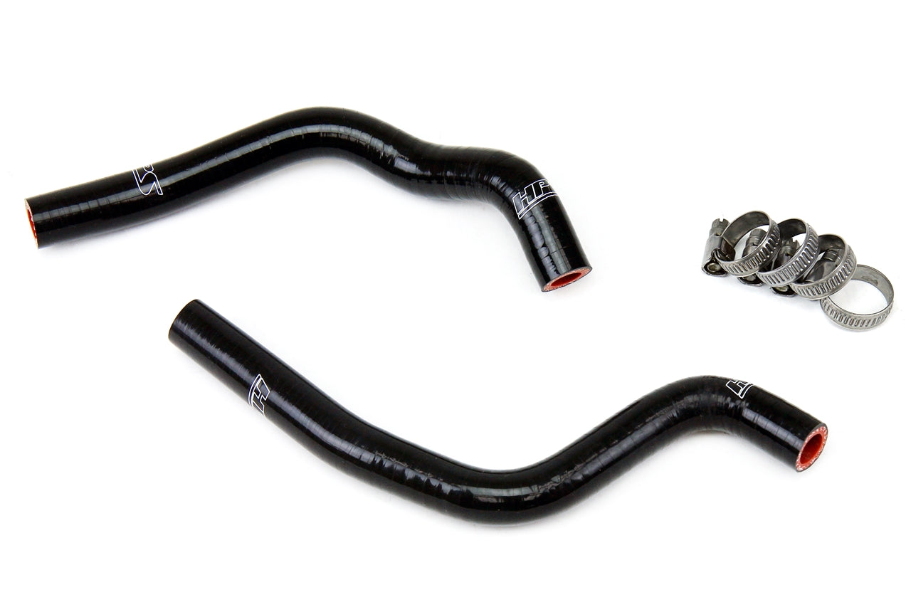HPS Performance High Temp Reinforced Silicone Radiator Coolant Hose Kit Black 57-1370-BLK
