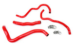 HPS Performance High Temp Reinforced Silicone Radiator and Heater Coolant Hose Kit Red 57-1388-RED