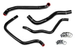 HPS Performance High Temp Reinforced Silicone Radiator and Heater Coolant Hose Kit Black 57-1389-BLK