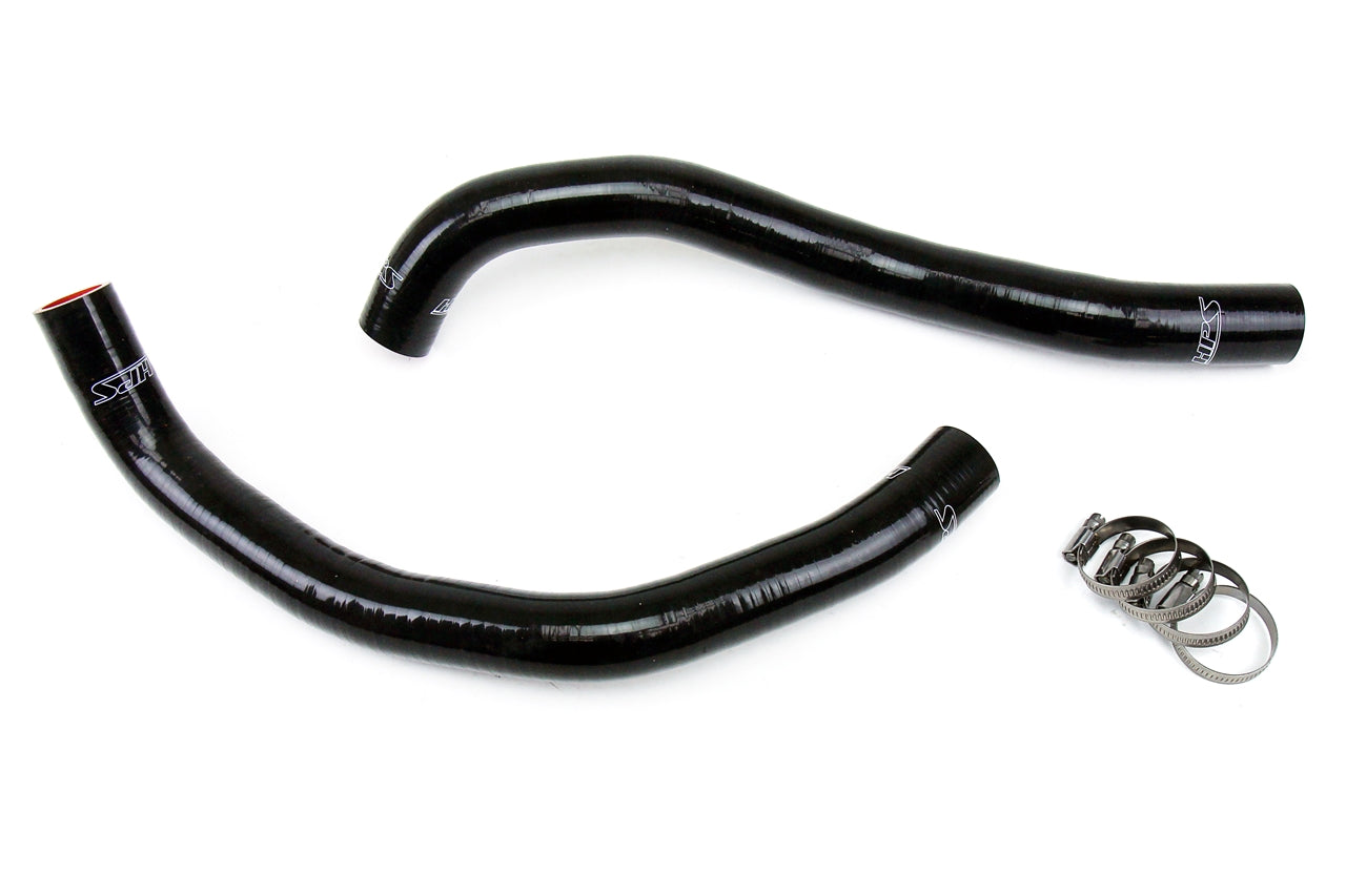 HPS Performance High Temp Reinforced Silicone Radiator Coolant Hose Kit Black 57-1391-BLK