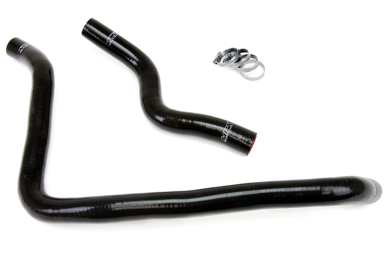 HPS Performance High Temp Reinforced Silicone Radiator Coolant Hose Kit Black 57-1394-BLK