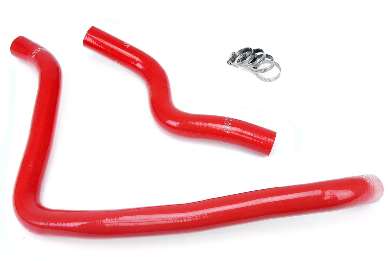 HPS Performance High Temp Reinforced Silicone Radiator Coolant Hose Kit Red 57-1394-RED