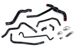 HPS Performance High Temp Reinforced Silicone Radiator and Heater Coolant Hose Kit Black 57-1400-BLK