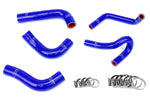 HPS Performance High Temp Reinforced Silicone Radiator and Heater Coolant Hose Kit Blue 57-1412-BLUE