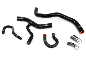 HPS Performance High Temp Reinforced Silicone Radiator and Heater Coolant Hose Kit Black 57-1416-BLK
