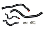 HPS Performance High Temp Reinforced Silicone Radiator Coolant Hose Kit Black 57-1417-BLK