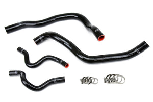 HPS Performance High Temp Reinforced Silicone Radiator Coolant Hose Kit Black 57-1417-BLK