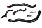 HPS Performance High Temp Reinforced Silicone Radiator Coolant Hose Kit Black 57-1418-BLK