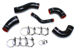 HPS Performance High Temp Reinforced Silicone Intercooler Hose Boots Kit Black 57-1420-BLK