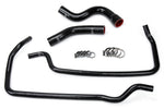 HPS Performance High Temp Reinforced Silicone Radiator and Heater Coolant Hose Kit Black 57-1449-BLK