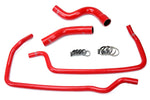HPS Performance High Temp Reinforced Silicone Radiator and Heater Coolant Hose Kit Red 57-1449-RED