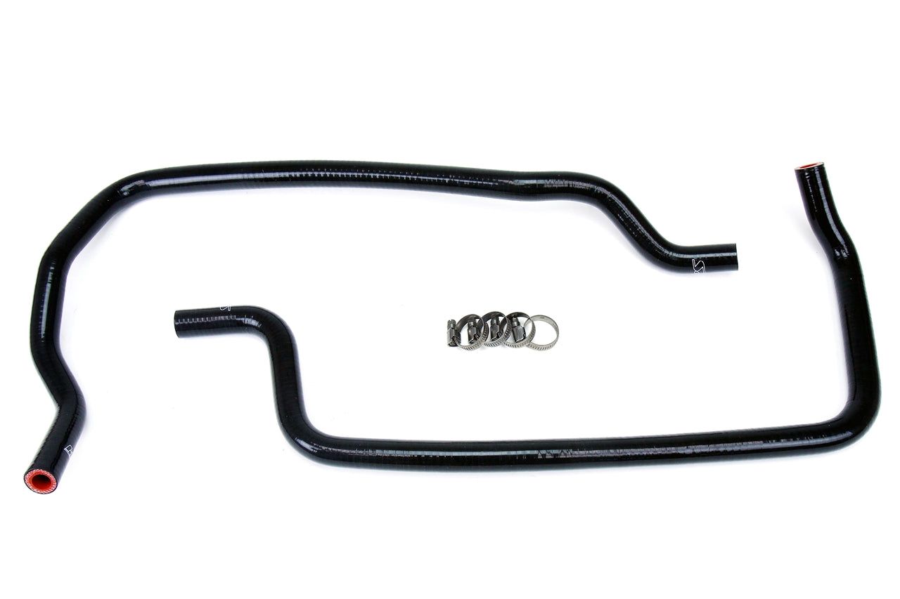 HPS Performance High Temp Reinforced Silicone Heater Coolant Hose Kit Black 57-1449H-BLK