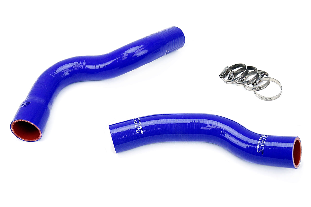 HPS Performance High Temp Reinforced Silicone Radiator Coolant Hose Kit Blue 57-1449R-BLUE