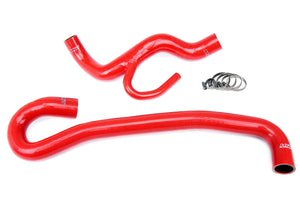HPS Performance High Temp Reinforced Silicone Radiator Coolant Hose Kit Red 57-1456-RED