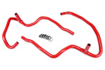 HPS Performance High Temp Reinforced Silicone Heater Coolant Hose Kit Red 57-1472-RED