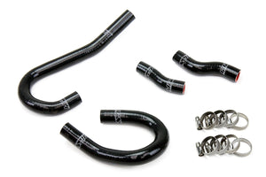 HPS Performance High Temp Reinforced Silicone Heater Coolant Hose Kit Black 57-1473-BLK