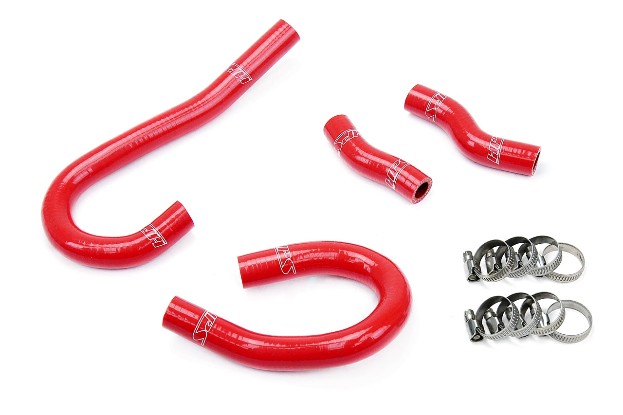 HPS Performance High Temp Reinforced Silicone Heater Coolant Hose Kit Red 57-1473-RED