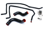 HPS Performance High Temp Reinforced Silicone Radiator and Heater Coolant Hose Kit Black 57-1498-BLK