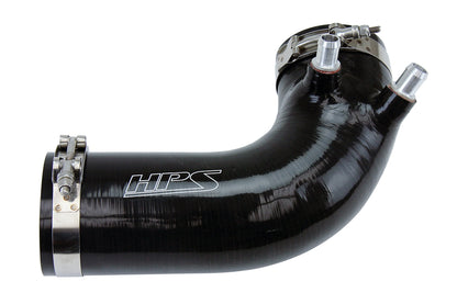 HPS Performance High Temp Reinforced Silicone Air Intake Hose Kit Black 57-1499-BLK