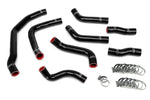 HPS Performance High Temp Reinforced Silicone Radiator Coolant Hose Kit Black 57-1501-BLK