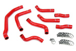 HPS Performance High Temp Reinforced Silicone Radiator Coolant Hose Kit Red 57-1501-RED