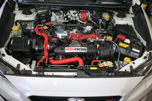 HPS Performance High Temp Reinforced Silicone Radiator and Heater Coolant Hose Kit, Red HPS Silicone Radiator + Heater Coolant Hose Kit Subaru 2015-2021 STI 2.5L Turbo