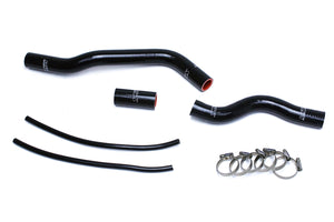 HPS Performance High Temp Reinforced Silicone Radiator Coolant Hose Kit Black 57-1525-BLK