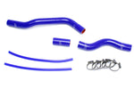 HPS Performance High Temp Reinforced Silicone Radiator Coolant Hose Kit Blue 57-1525-BLUE