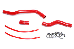 HPS Performance High Temp Reinforced Silicone Radiator Coolant Hose Kit Red 57-1525-RED