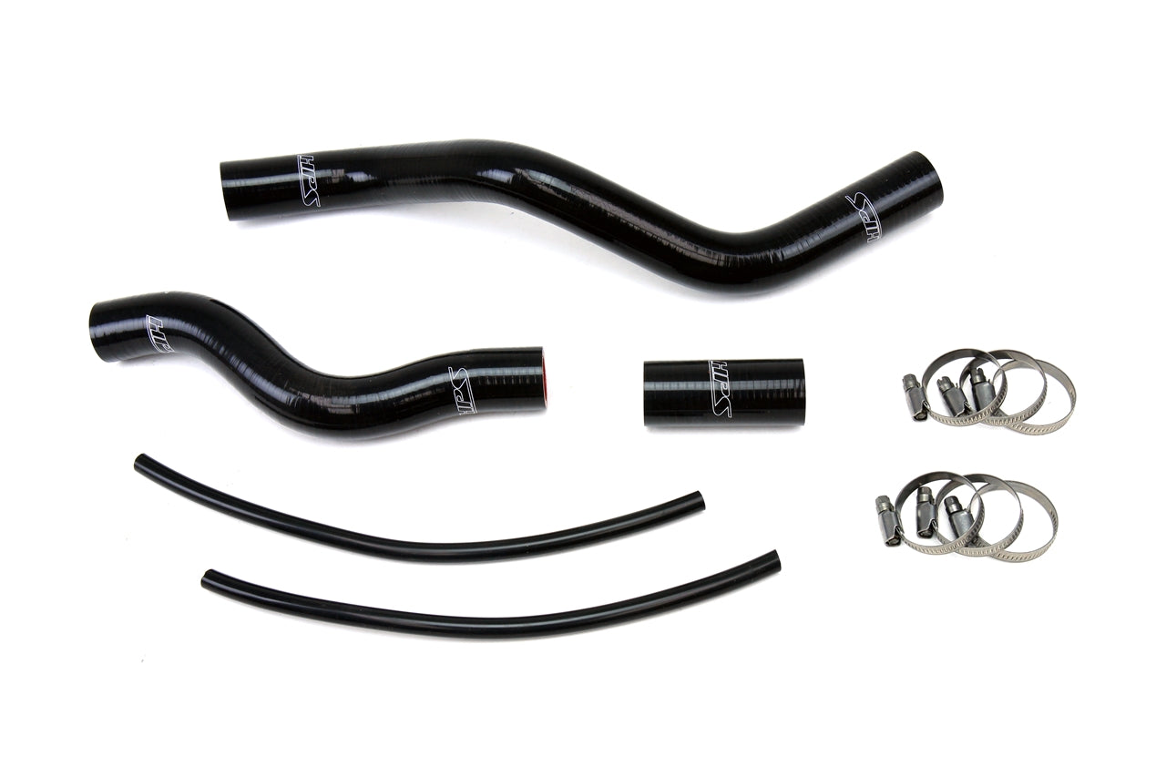 HPS Performance High Temp Reinforced Silicone Radiator Coolant Hose Kit Black 57-1526-BLK