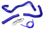HPS Performance High Temp Reinforced Silicone Radiator Coolant Hose Kit Blue 57-1530-BLUE