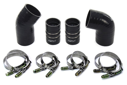 HPS Performance Ultra High Temp Aramid Reinforced Silicone Intercooler Hose Boots Kit Black 57-1574-BLK