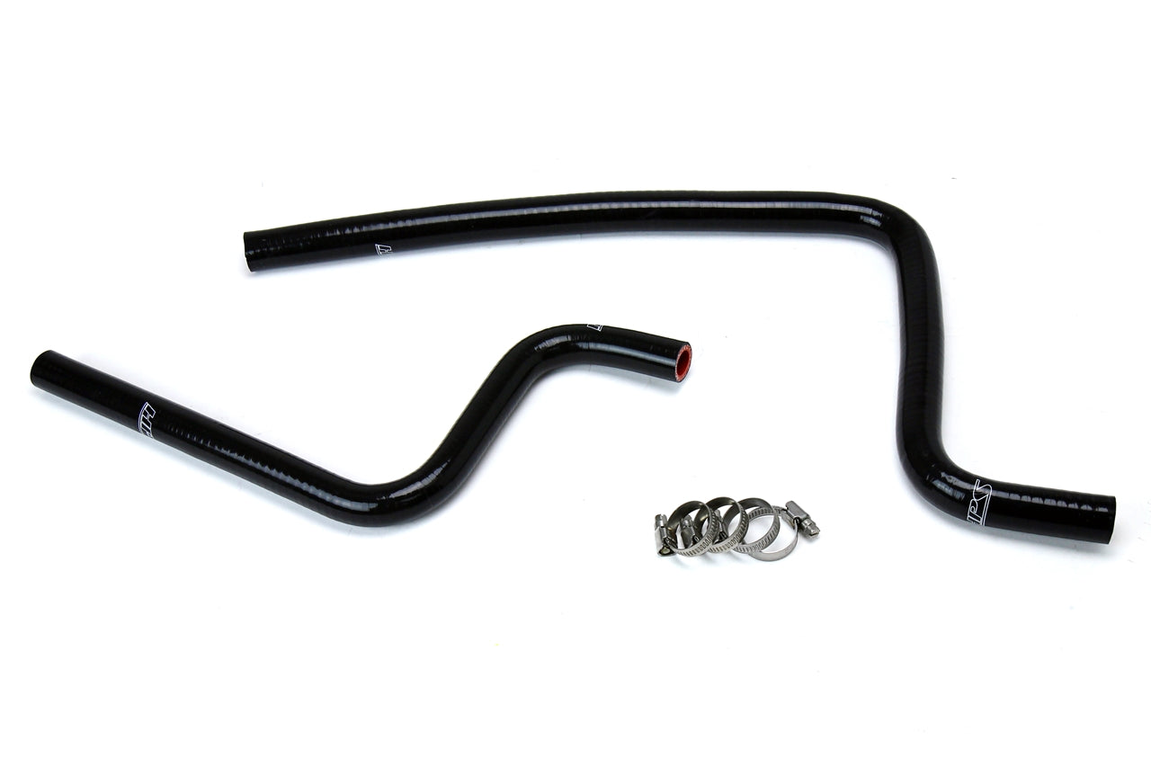 HPS Performance High Temp Reinforced Silicone Heater Coolant Hose Kit Black 57-1590-BLK