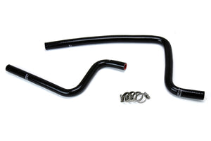 HPS Performance High Temp Reinforced Silicone Heater Coolant Hose Kit Black 57-1590-BLK