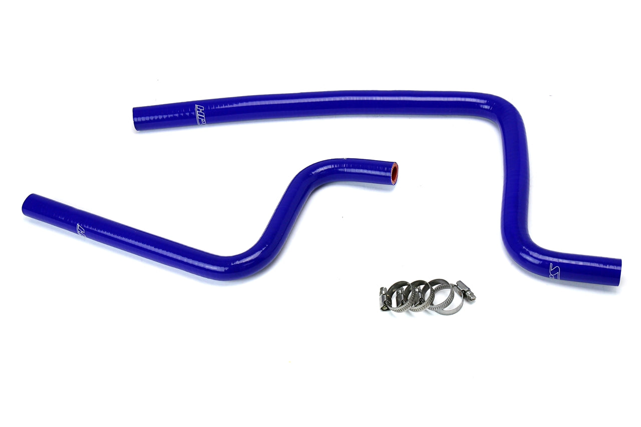 HPS Performance High Temp Reinforced Silicone Heater Coolant Hose Kit Blue 57-1590-BLUE