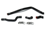 HPS Performance High Temp Reinforced Silicone Radiator Coolant Hose Kit Black 57-1615-BLK
