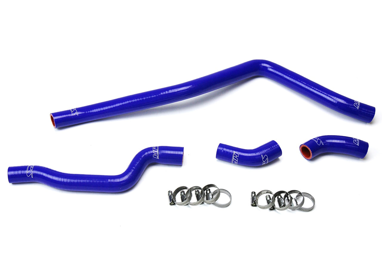 HPS Performance High Temp Reinforced Silicone Radiator Coolant Hose Kit Blue 57-1615-BLUE