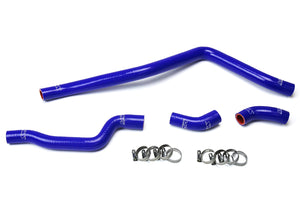 HPS Performance High Temp Reinforced Silicone Radiator Coolant Hose Kit Blue 57-1615-BLUE