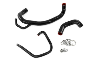 HPS Performance High Temp Reinforced Silicone Radiator Coolant Hose Kit Black 57-1616R-BLK