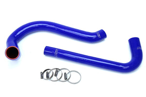 HPS Performance High Temp Reinforced Silicone Radiator Coolant Hose Kit Blue 57-1627-BLUE