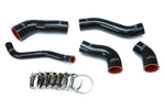 HPS Performance High Temp Reinforced Silicone Intercooler Hose Boots Kit Black 57-1629-BLK