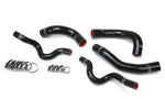 HPS Performance High Temp Reinforced Silicone Radiator Coolant Hose Kit Black 57-1630-BLK