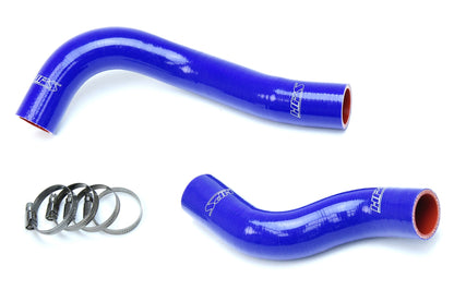 HPS Performance High Temp Reinforced Silicone Radiator Coolant Hose Kit Blue 57-1632-BLUE