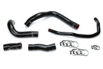 HPS Performance High Temp Reinforced Silicone Radiator Coolant Hose Kit Black 57-1633-BLK