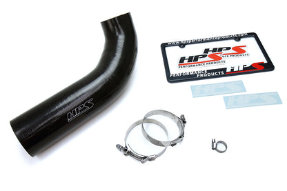 HPS Performance High Temp Reinforced Silicone Air Intake Hose Kit Black 57-1639-BLK