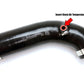 HPS Performance High Temp Reinforced Silicone Air Intake Hose Kit, Black, 57-1639-BLK